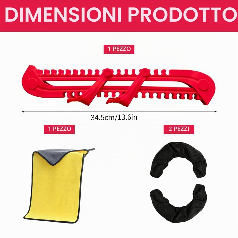 DAZZTIME Protezioni per Lame per Pattini da Ghiaccio,1paio di Protezione