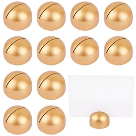 Framendino, 12 Pack Round Table Number Stands Place Card Holders Clips for Wedding Reception Banquet