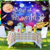 HANSHUAI Space Galaxy Backdrop Out Space Galaxy Planets Astronaut Photography