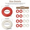 16 Pack Small Bumper Pool Rubber Rings,Bumper Pool Table Replacement