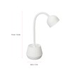 Lotus Shape Nail Lamp 360 Degree Rotatable Infrared Induction Gooseneck