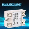 Fafeicy SSR-40DA Solid State Relay, Single Phase DC-AC 40A Input