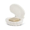 Abbott Collection Double Clam Shell Soap Dish - Porcelain (3.5"