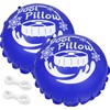 2Pcs 4x4Ft Pool Pillows for Above Ground Pools, 0.4mm PVC