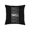 Swell Throw Pillow