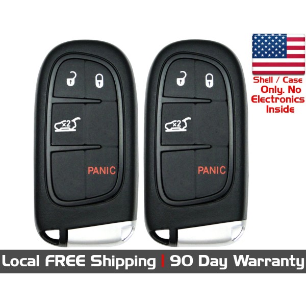 KeylessCanada Lot 2x New Replacement Keyless Key Fob SHELL /