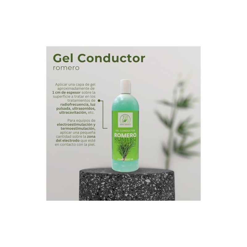 Productos Mart Mexico Gel Conductor De Romero Aparatología Productos Mart