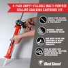 Red Devil 1029 900ML Empty Caulk Tube, 30 oz. Reusable