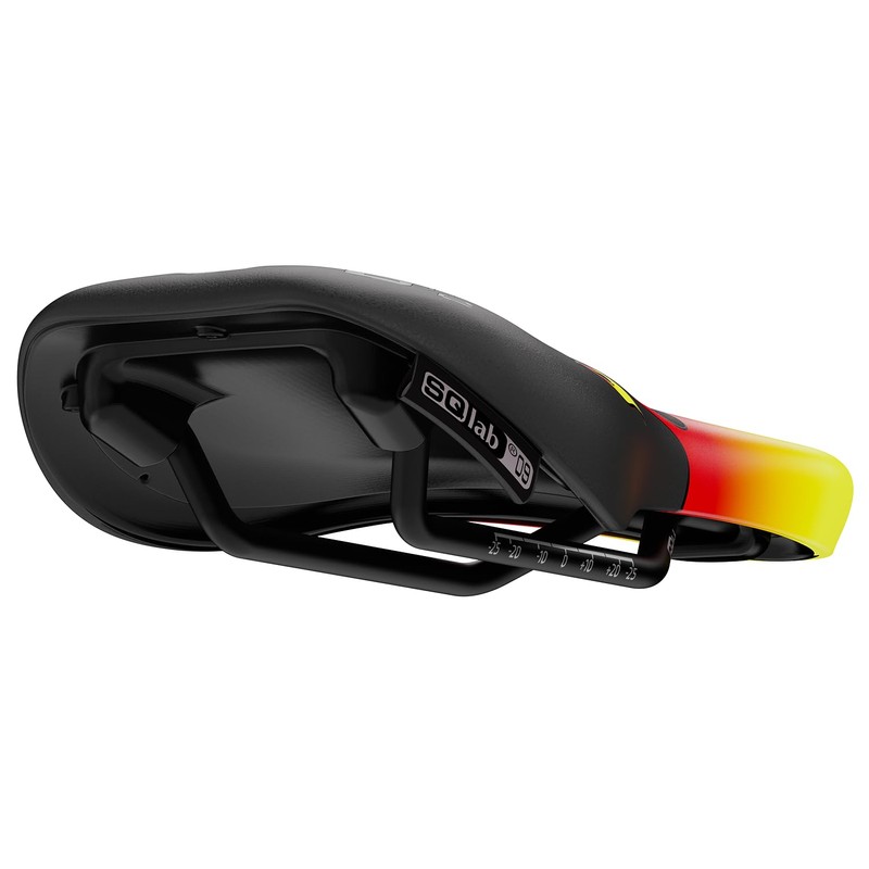 6½ Ergowave Flames Ergonomic Children's Bicycle Saddle SQlab Black/Yellow