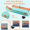 MECOLOUR Thermal Laminator Machine A4 for Documents and Photos,110v (Orange),