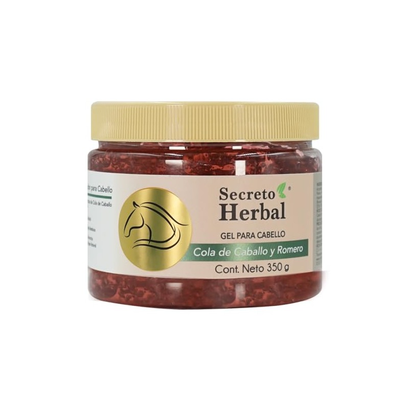 Secreto Herbal Gel Fijador para el Cabello con Cola de