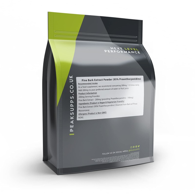Pine Bark Extract Powder | Pure | 95% Proanthocyanidins (500g)