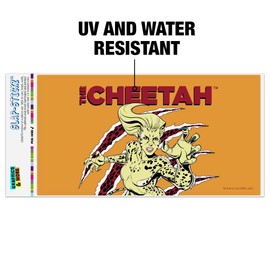 GRAPHICS & MORE Wonder Woman 1984 The Cheetah Automotive Car Window Locker Bumper Sticker