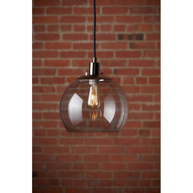 GE Vintage Style LED Light Bulb, 60 Watt, Amber Finish,