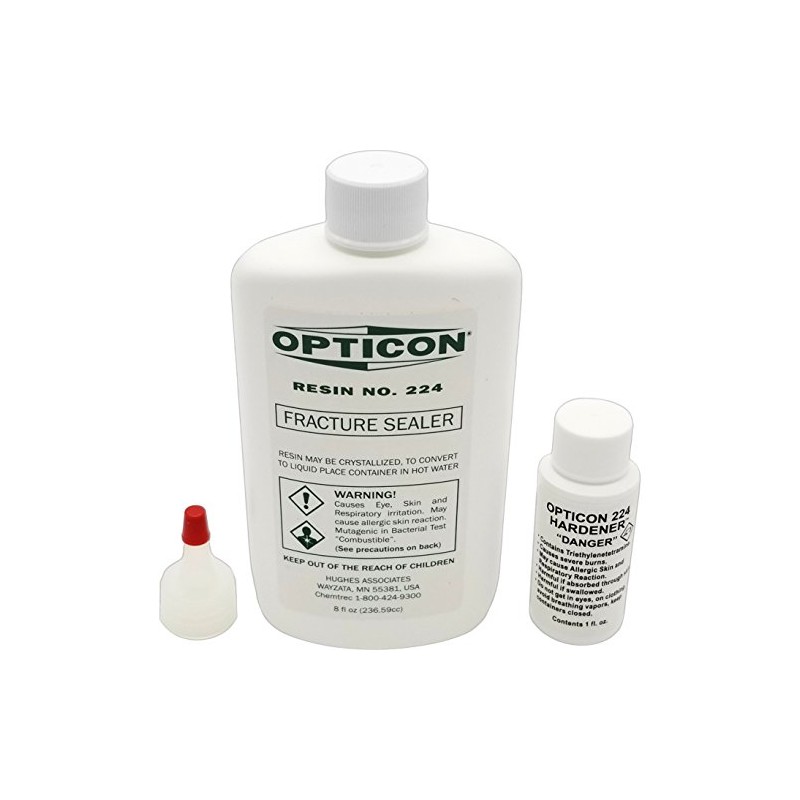DOGNNAK Clear Opticon Fracture Sealer & Hardener Lapidary Cabochon