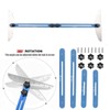 EWANYO Stair Tread Template Tool, Metal Stair Tread Gauge Shelf