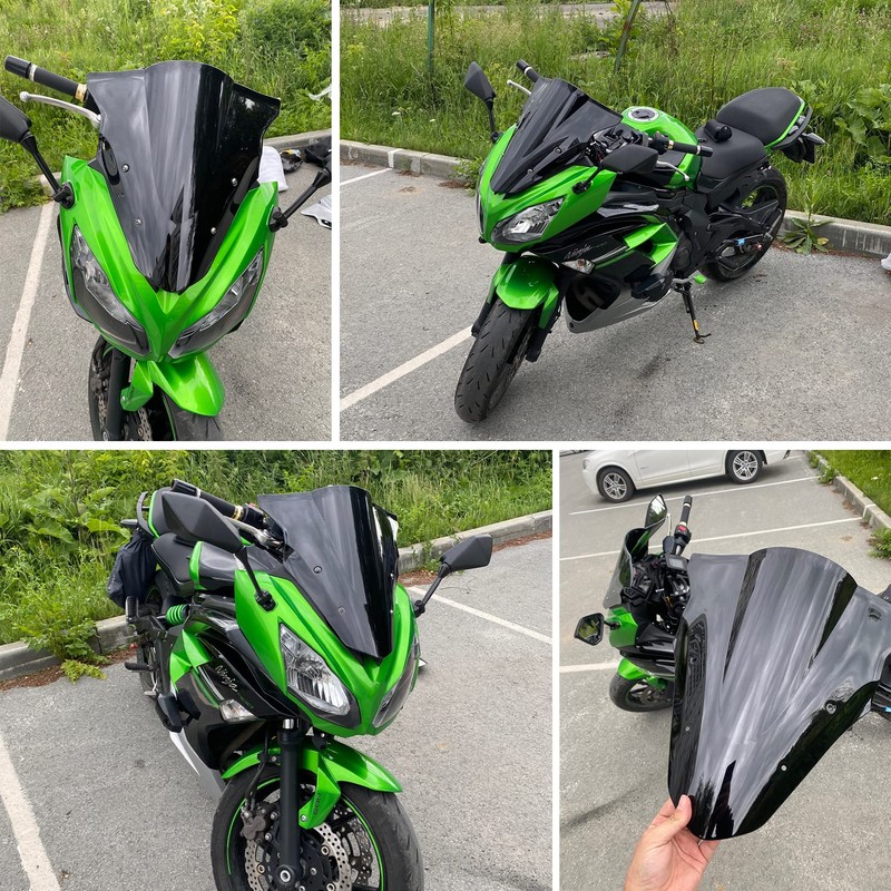 Windshield for ER6F ER650F 650 2012-2016 - PSLER Windscreen Double