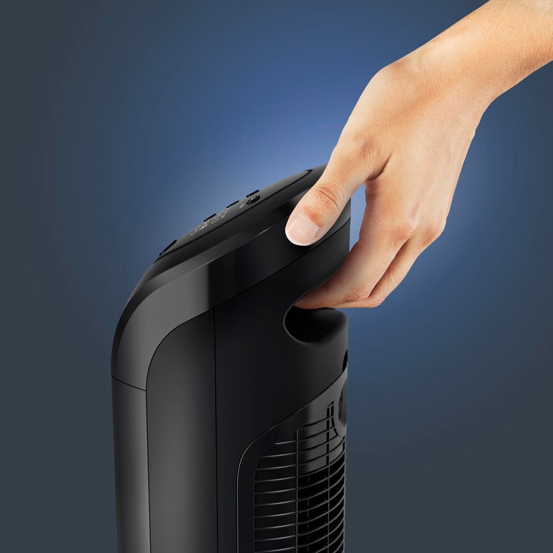 Rowenta, Tower Fan, Fresh 180° Oscillating Fan, Quiet Floor Fan