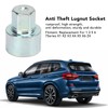 Wheel Lock Lug Nut,Car Wheel Lock Key Anti Theft Lugnut