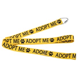 Adopt Me Dog Lead New Puppy Dog Leash Wrap Gift Dog Owner Gift Dog Rescue Gift (ADOPT ME-l)