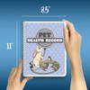 BookFactory Pet Journal/Pets Health Record Book/Vet LogBook/Health Notebook/Pet Medical History