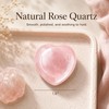 Heart Worry Stone, Encouragement Pocket Hug with Inspirational Card