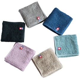 TAVARAT STOCK Towel Handkerchief, Handkerchief, Imabari, 8.9 x 8.8 inches (20 x 20 mm), Compact, Small, Hand Towel, Men's (6 Assorted Colors)