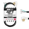 Iron Forge Cable NEMA 6-50 Extension Cord with Open End