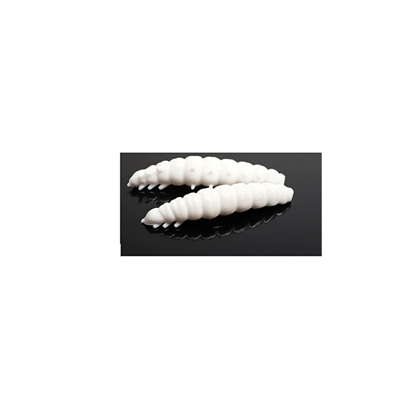 Libra Lures Larva 35 35 mm 3.5 cm Cheese White