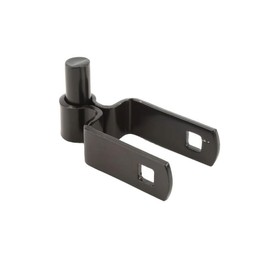 1 1/2" Square Male Black Hinge Pair 5/8" Pintle (Pack of 2)
