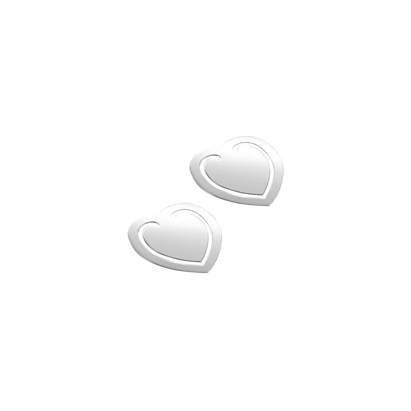 Varotto & Co. Bookmark Silver-Plated Heart Set of 2 Cod.EL031