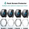 4-Pack Forerunner 965 Screen Protector Case Compatible with Garmin Forerunner®