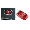 HIBEYO Carbon Red Push Button Start Stop Switch for Volvo