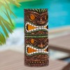 Yiosax Solar Tiki Statue Outdoor Decor-Garden Large Tiki Statue-Solar Totem