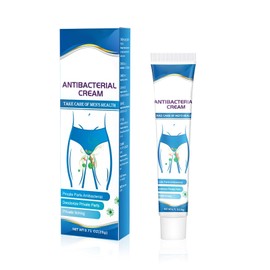 Antibacterial Cream for Private Parts, Antibiotic Cream for Skin Infection, Anti-Itch Soothing Ointment for Men & Women, External Use for Groin, Intimate Area Relief 2PCS