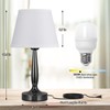 Kakanuo Touch Bedside Lamp for Bedroom with USB C Port,