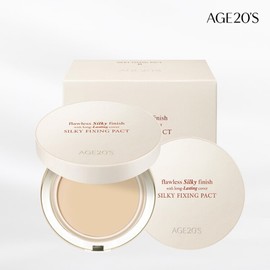 Age 20's (현대Hmall)에이지투웨니스AGE20S 실키 픽싱 팩트(본품+리필1) (SPF50+) AGE20S Silky Fixing Pact (Main Product + 1 Refill) (SPF50+)