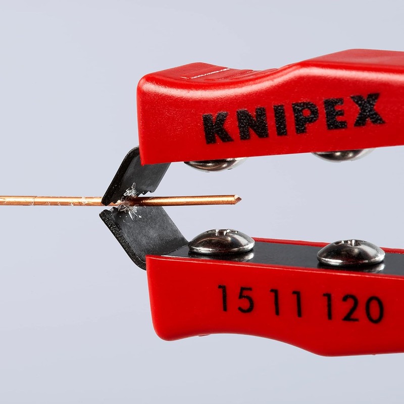 Knipex Stripping Tweezers for coated wire 125 mm 15 11