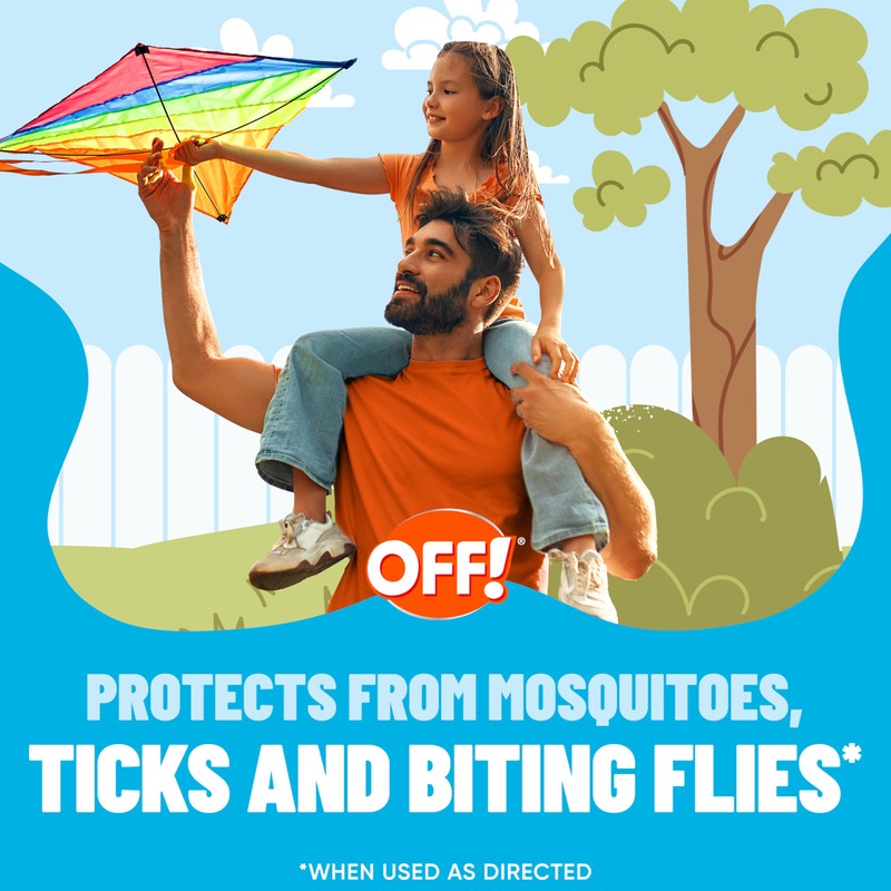 Off! Insect Repellent Spritz for Adults & Kids, Fragrance-Free Bug