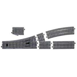 KATO HO Gauge Manual Point R550 Left 2-852 Model Railway Supplies