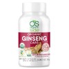 Ginseng Orgánico 60 Cápsulas Vegetales - Organic Side - Certificado