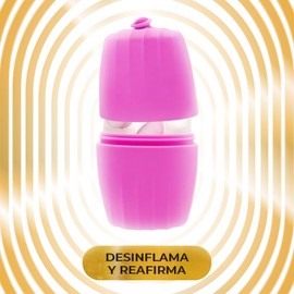 Kit ice roller, hielo facial con parches para ojos, molde de silicona para rostro con parches anti ojeras, rodillo facial hielo, hielo para la cara