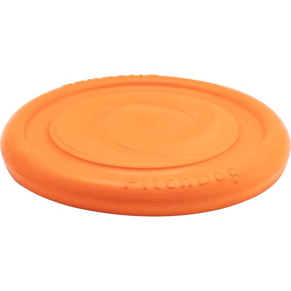 SPRENGER Dog Toy Frisbee Water Fun Tooth-Friendly Floating Orange 24 cm