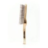 SHeart-S Scalp Brush World Model Long Pink Gold Hair Brush