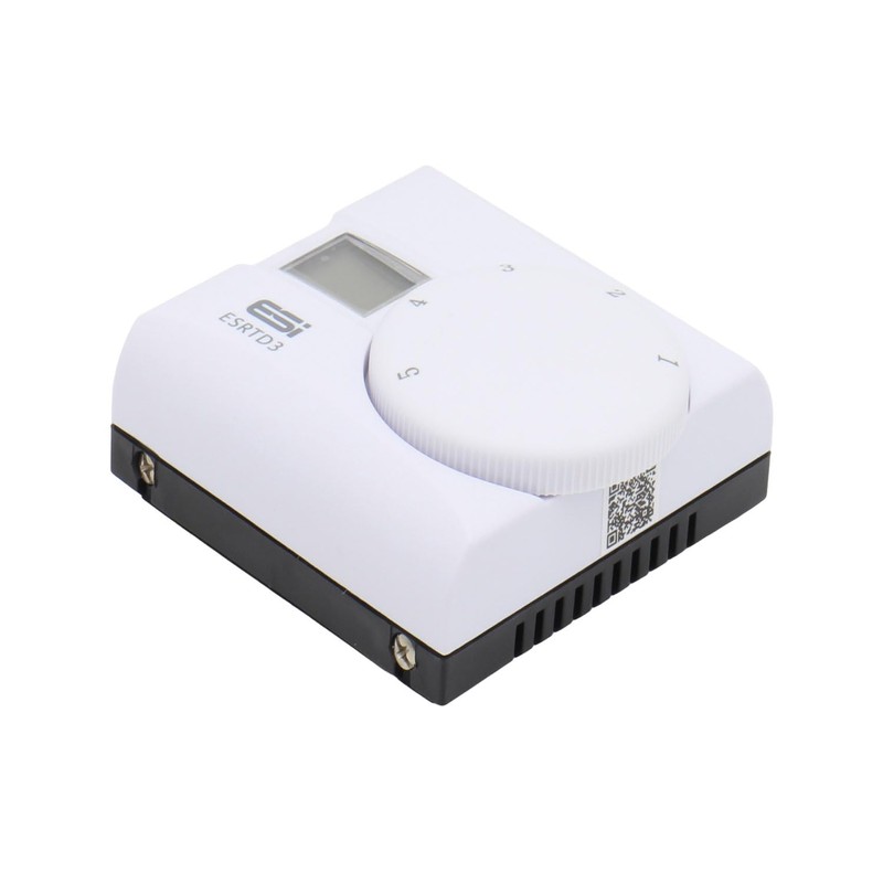 ESi Controls ESRTD3 Digital Room Thermostat, LCD Display, TPI Control,