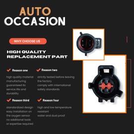 AUTO OCCASION O2 Oxygen Sensor Extension Wire Harness 4 Pin with 25.78'' Compatible with 1987-2009 Mustang FoxBody GT 5.0 02