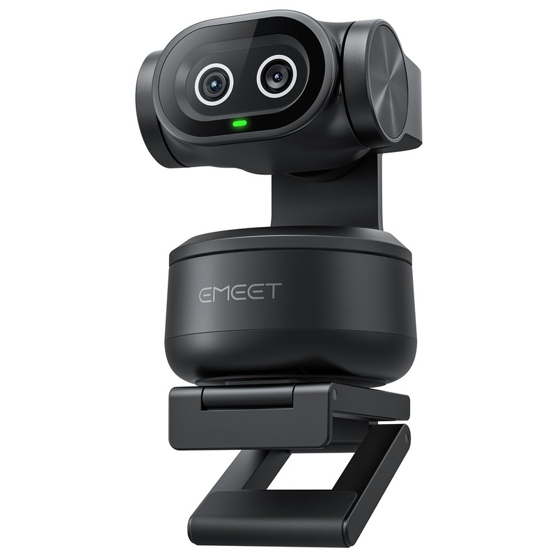 eMeet PIXY Webcam PTZ 4K con Doble Cámara Tecnología y
