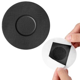 20 Pack Freestyle Libre 2 Covers, Libre 2 Sensor Covers Waterproof Skin-Friendly Long Lasting for 10-14 Days, No Glue in The Center by SUNMON (Black)