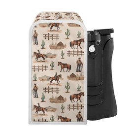 ZUXONGSY Cowboys Can Opener Cover Home Decorative Can Opener Dust Cover Kitchen Appliance Cover for Gifts Electric Can Opener Dust Cover