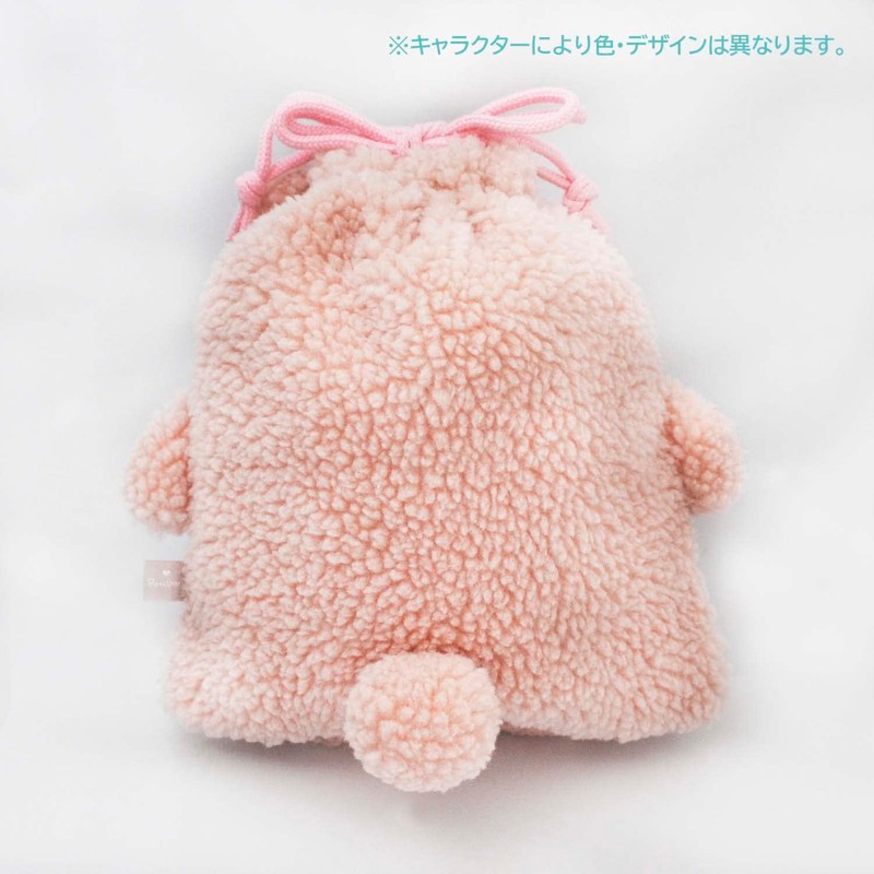 Skater Pompon's Baby Bear Drawstring Bag